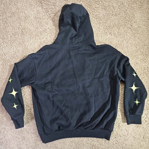 JoJos Bizarre Adventure Jolyne Cujoh Hoodie L Black Broken Bond Graphic - Picture 2 of 11